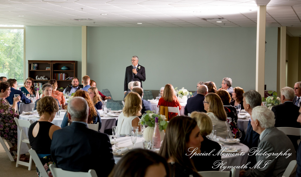 Natasha & Daniel at Orchard Lake Community Church West Bloomfield MI wedding photograph