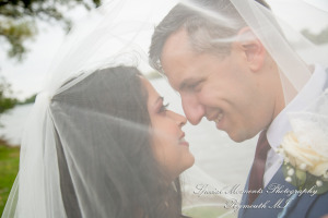 Natasha & Daniel at Sylvan Lake Community Center Sylvan Lake MI wedding photograph