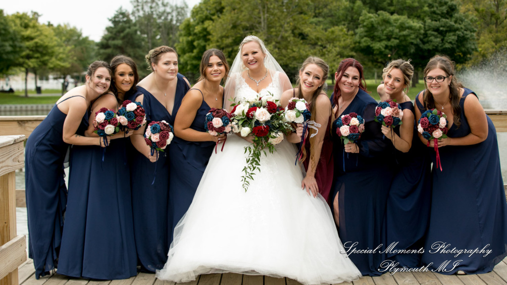 Heather & Cody at Arnaldo's Banquet Center Riverview MI wedding photograph