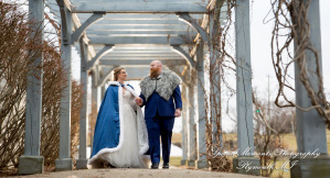Ashley & Charles at Castle Farms Charlevoix MI wedding photograph