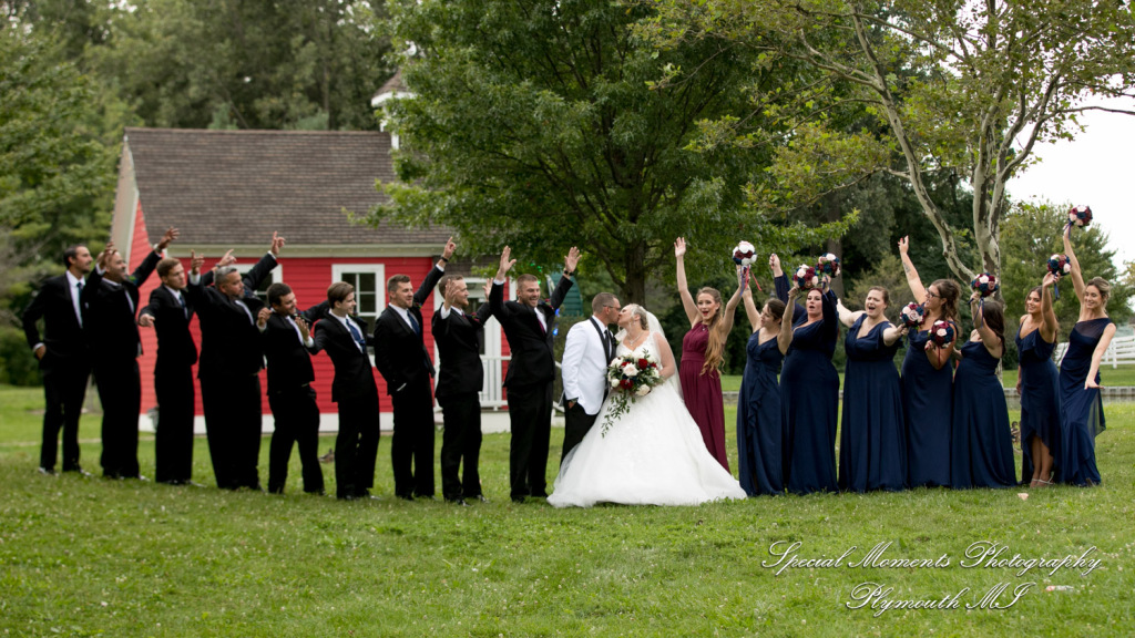 Heather & Cody at Arnaldo's Banquet Center Riverview MI wedding photograph