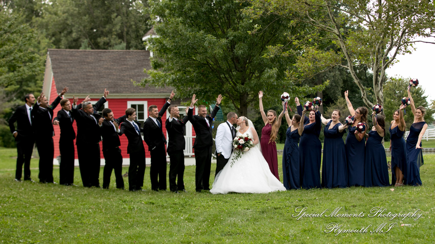 Heather & Cody at Arnaldo's Banquet Center Riverview MI wedding photograph