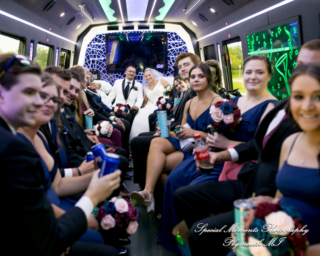 Heather & Cody at Arnaldo's Banquet Center Riverview MI wedding photograph