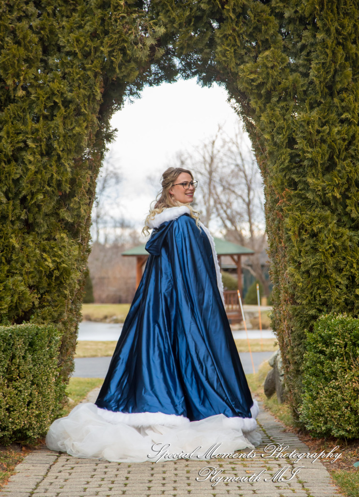 Ashley & Charles at Castle Farms Charlevoix MI wedding photograph