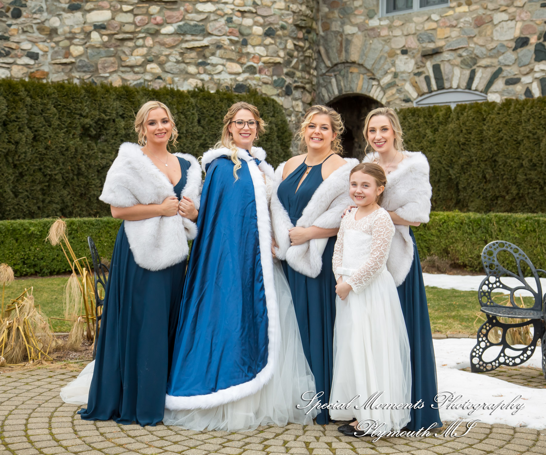 Ashley & Charles at Castle Farms Charlevoix MI wedding photograph
