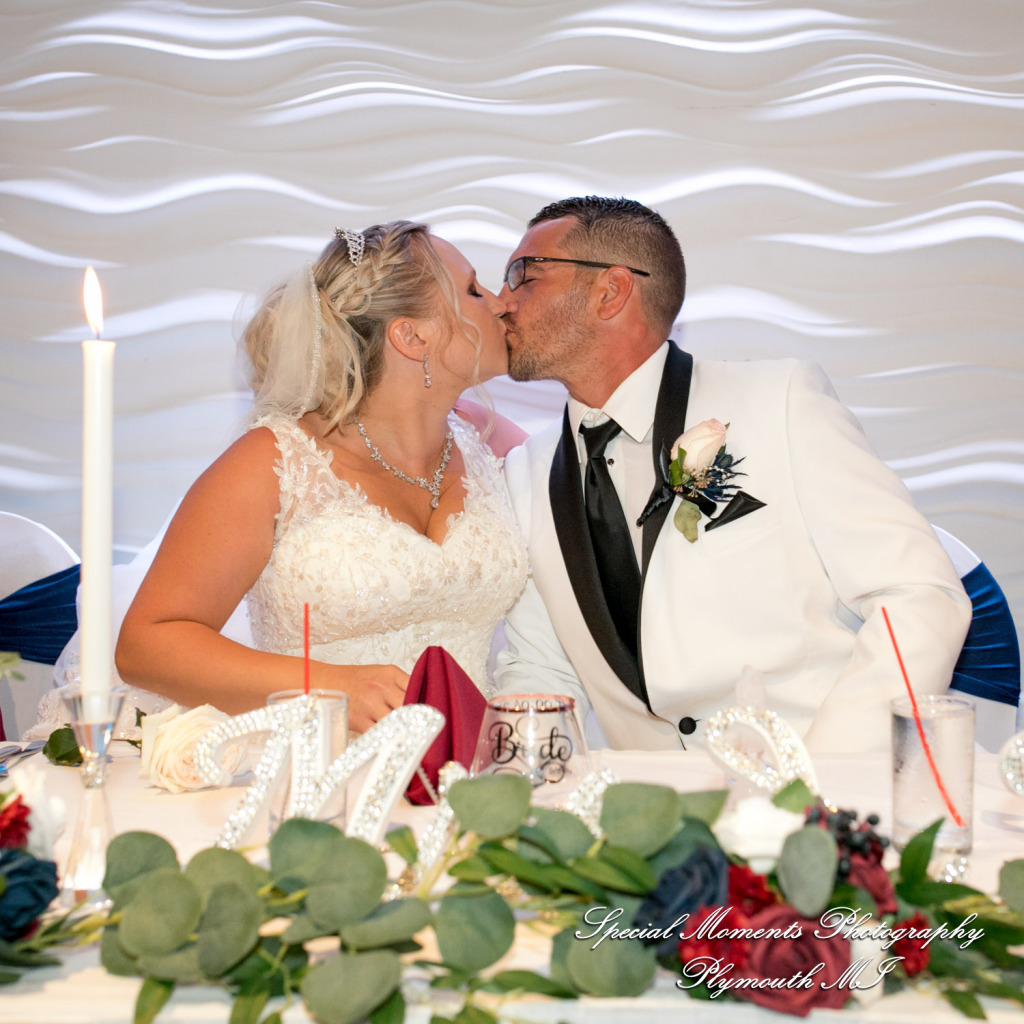 Heather & Cody at Arnaldo's Banquet Center Riverview MI wedding photograph