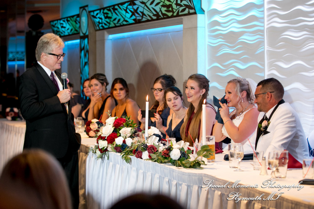 Heather & Cody at Arnaldo's Banquet Center Riverview MI wedding photograph