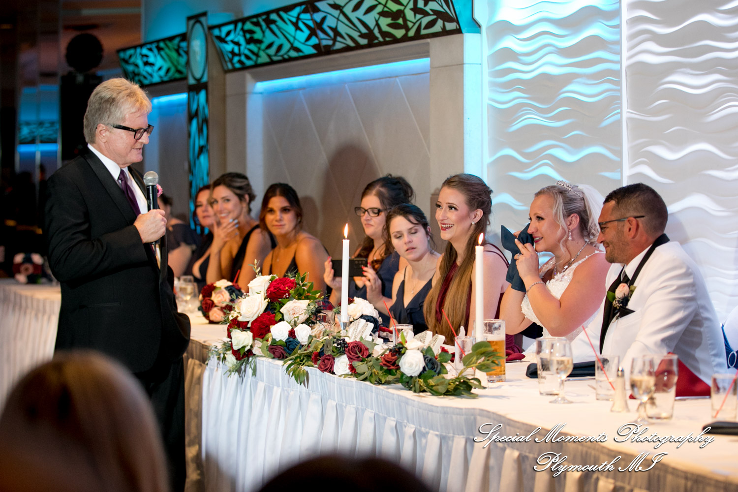 Heather & Cody at Arnaldo's Banquet Center Riverview MI wedding photograph