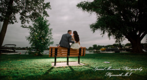 Natasha & Daniel at Sylvan Lake Community Center Sylvan Lake MI wedding photograph