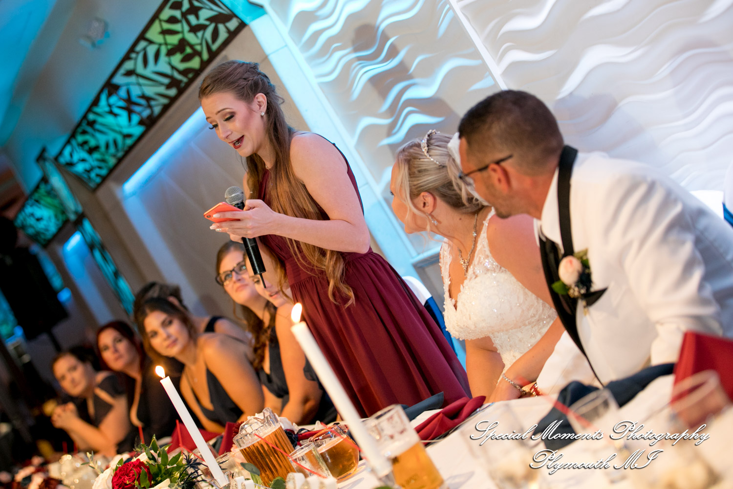 Heather & Cody at Arnaldo's Banquet Center Riverview MI wedding photograph