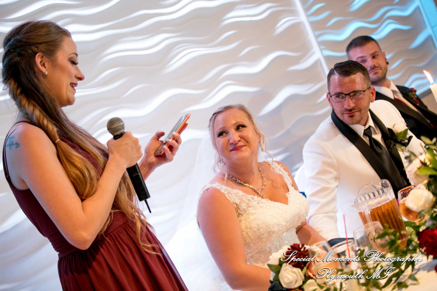 Heather & Cody at Arnaldo's Banquet Center Riverview MI wedding photograph