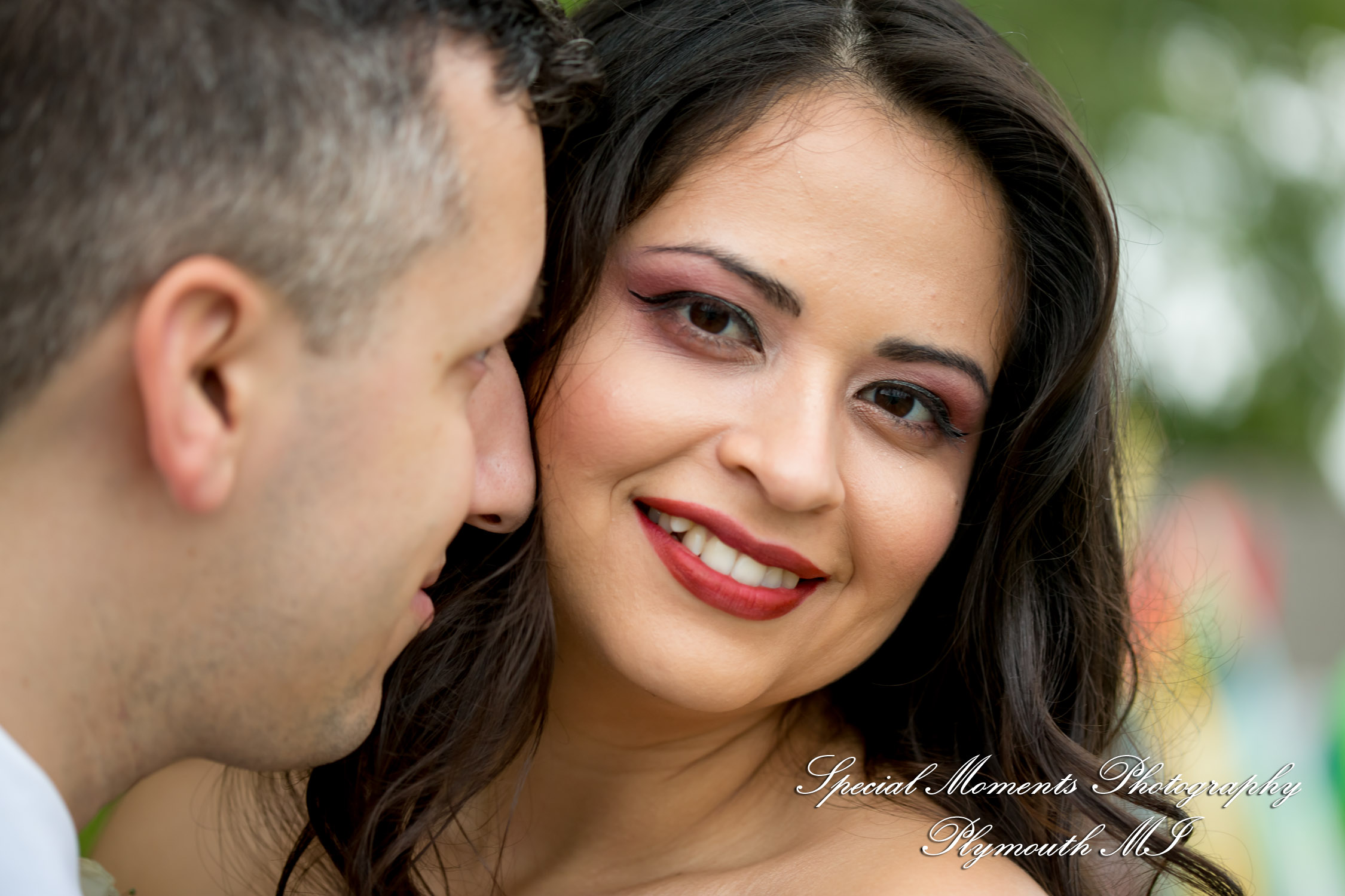 Natasha & Daniel at Sylvan Lake Community Center Sylvan Lake MI wedding photograph