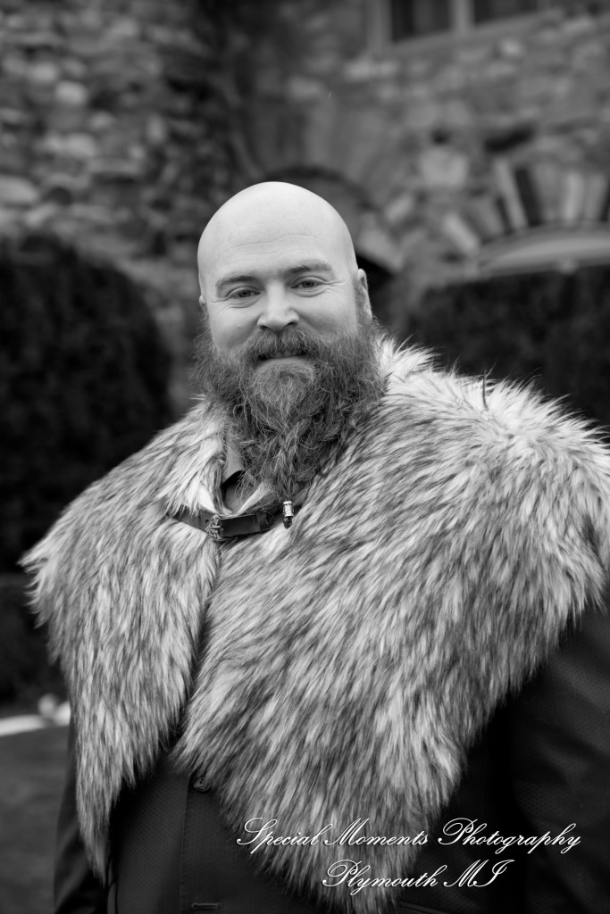 Ashley & Charles at Castle Farms Charlevoix MI wedding photograph