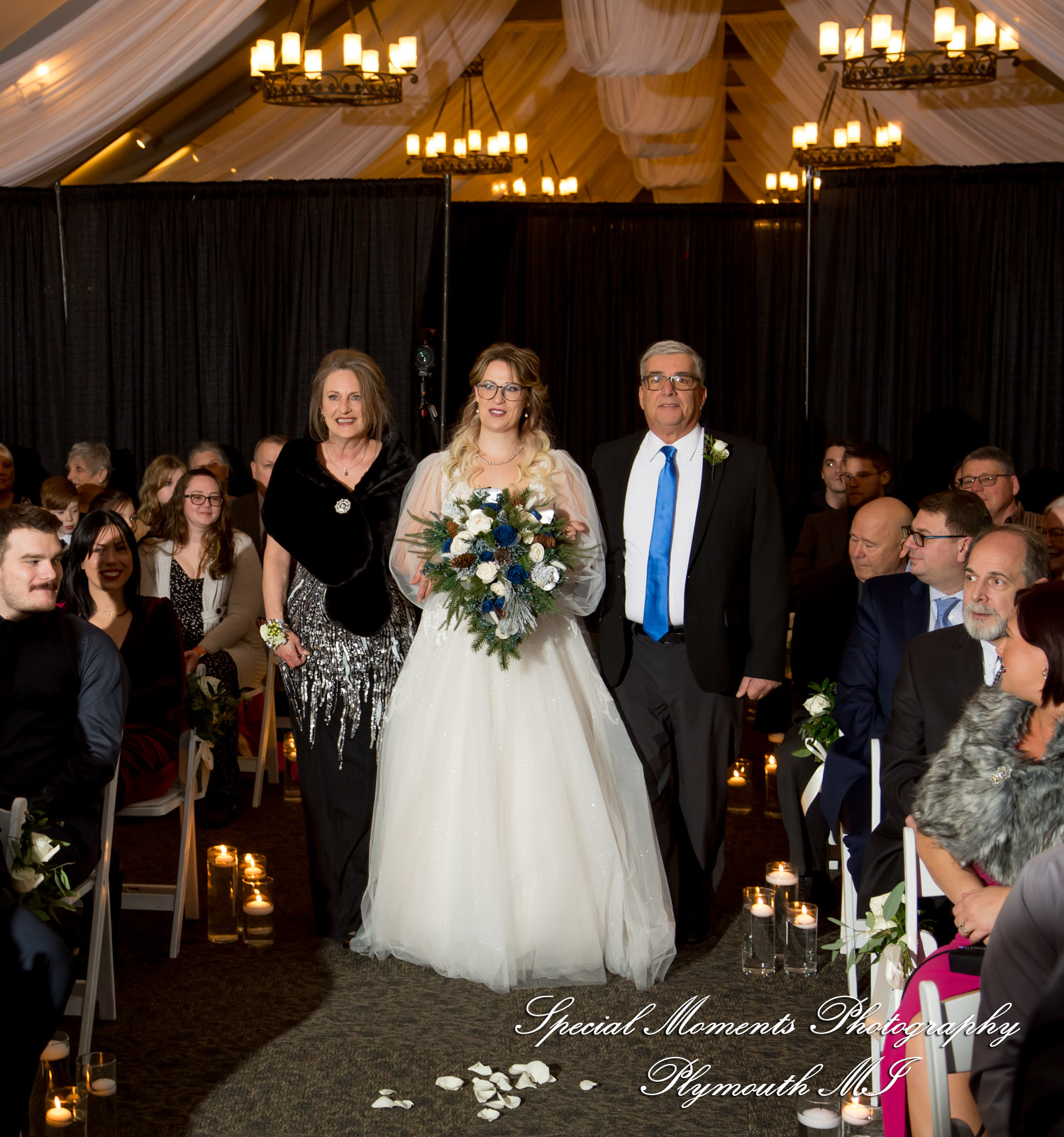 Ashley & Charles at Castle Farms Charlevoix MI wedding photograph