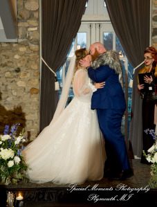 Ashley & Charles at Castle Farms Charlevoix MI wedding photograph