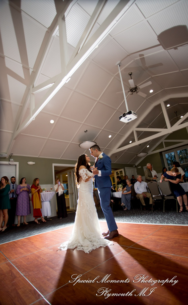 Natasha & Daniel at Sylvan Lake Community Center Sylvan Lake MI wedding photograph