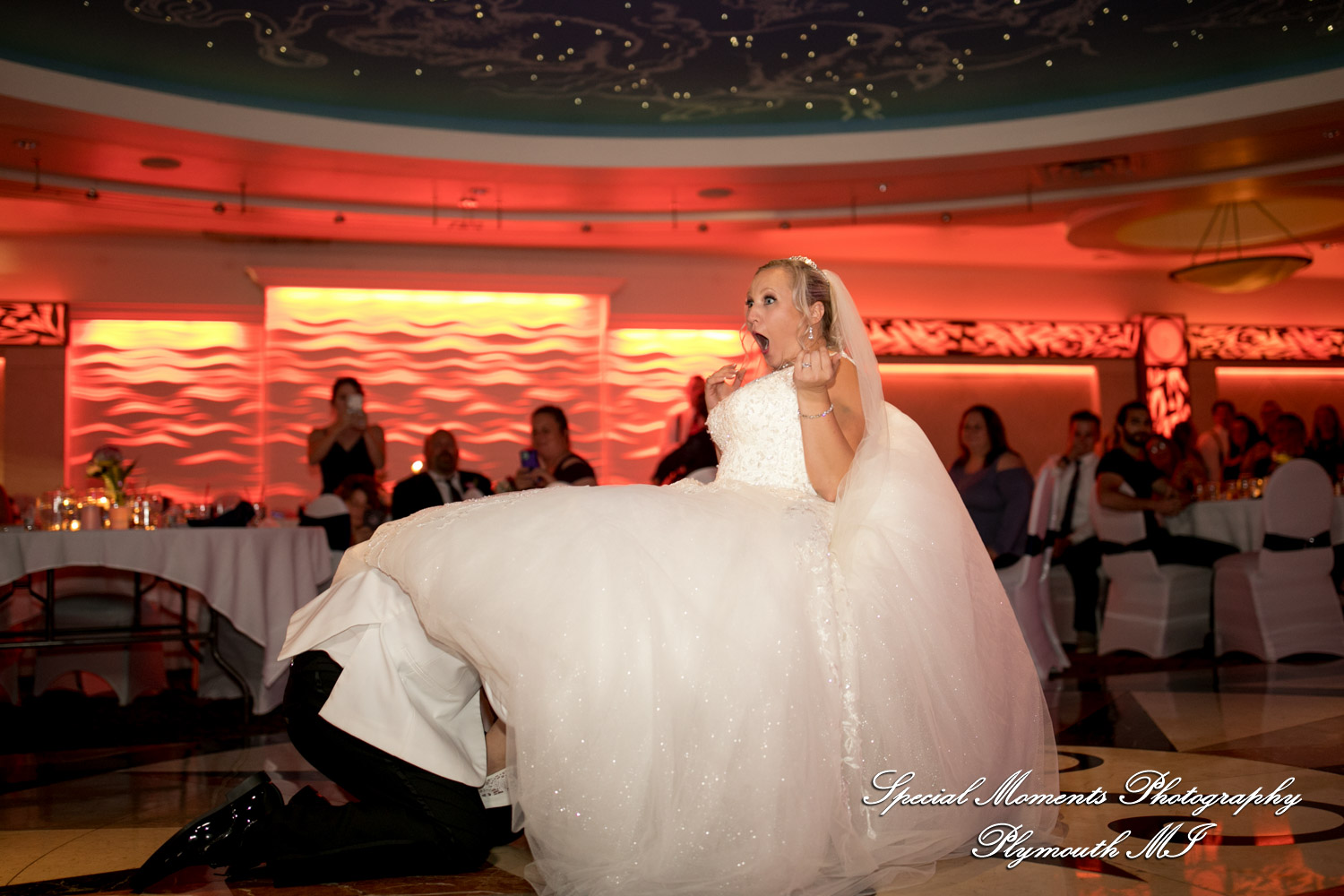 Heather & Cody at Arnaldo's Banquet Center Riverview MI wedding photograph