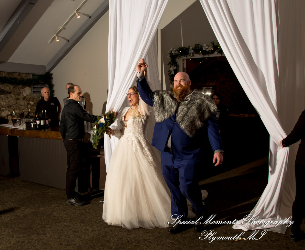 Ashley & Charles at Castle Farms Charlevoix MI wedding photograph