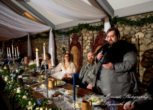 Ashley & Charles at Castle Farms Charlevoix MI wedding photograph