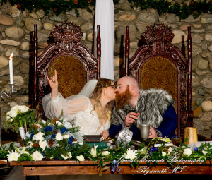 Ashley & Charles at Castle Farms Charlevoix MI wedding photograph