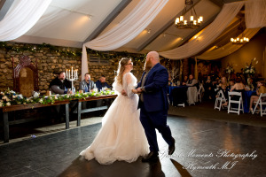 Ashley & Charles at Castle Farms Charlevoix MI wedding photograph
