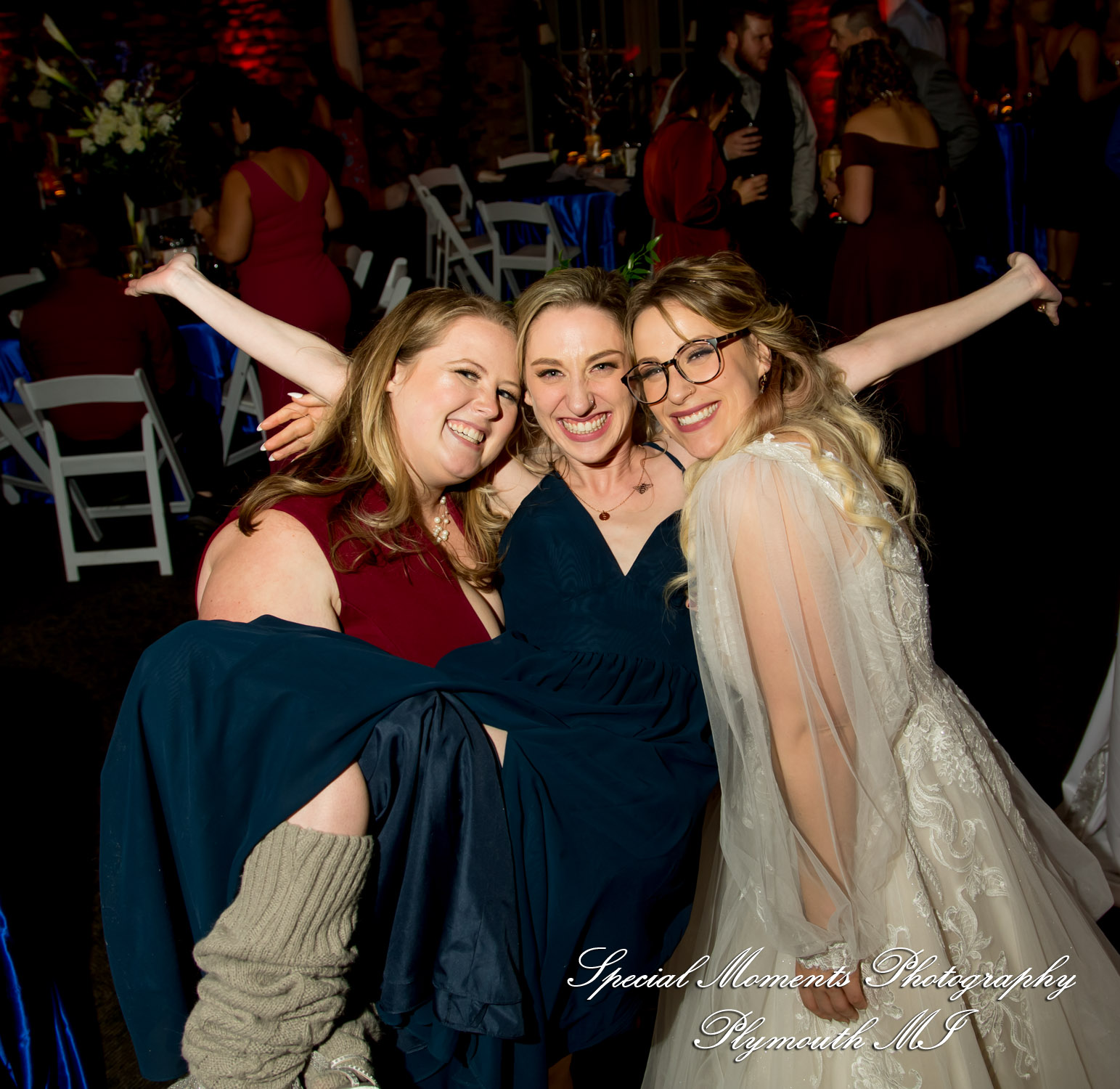 Ashley & Charles at Castle Farms Charlevoix MI wedding photograph