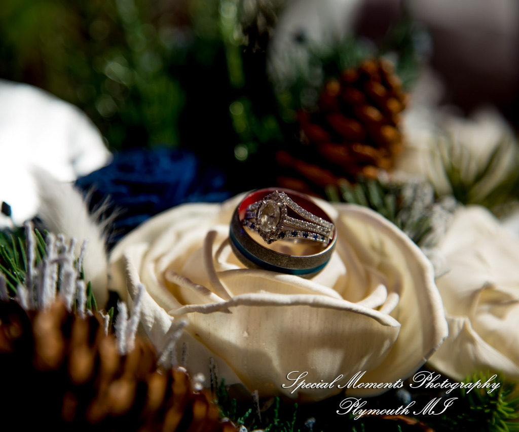 Ashley & Charles at Castle Farms Charlevoix MI wedding photograph