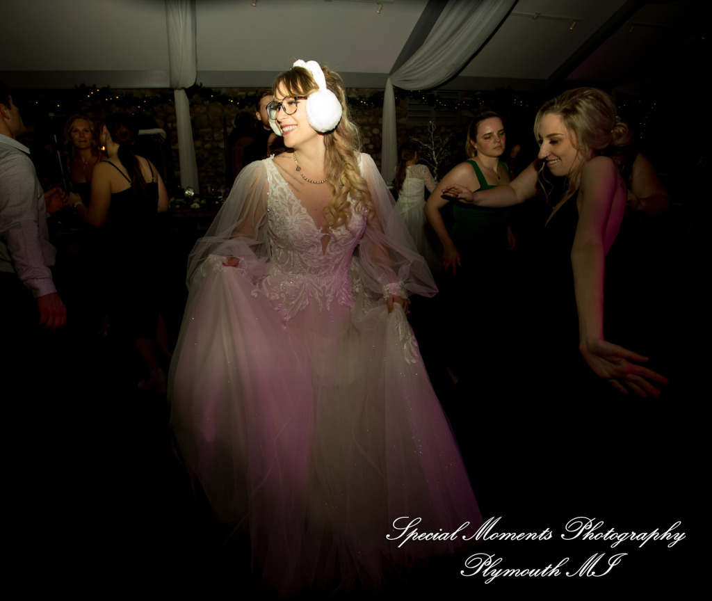 Ashley & Charles at Castle Farms Charlevoix MI wedding photograph