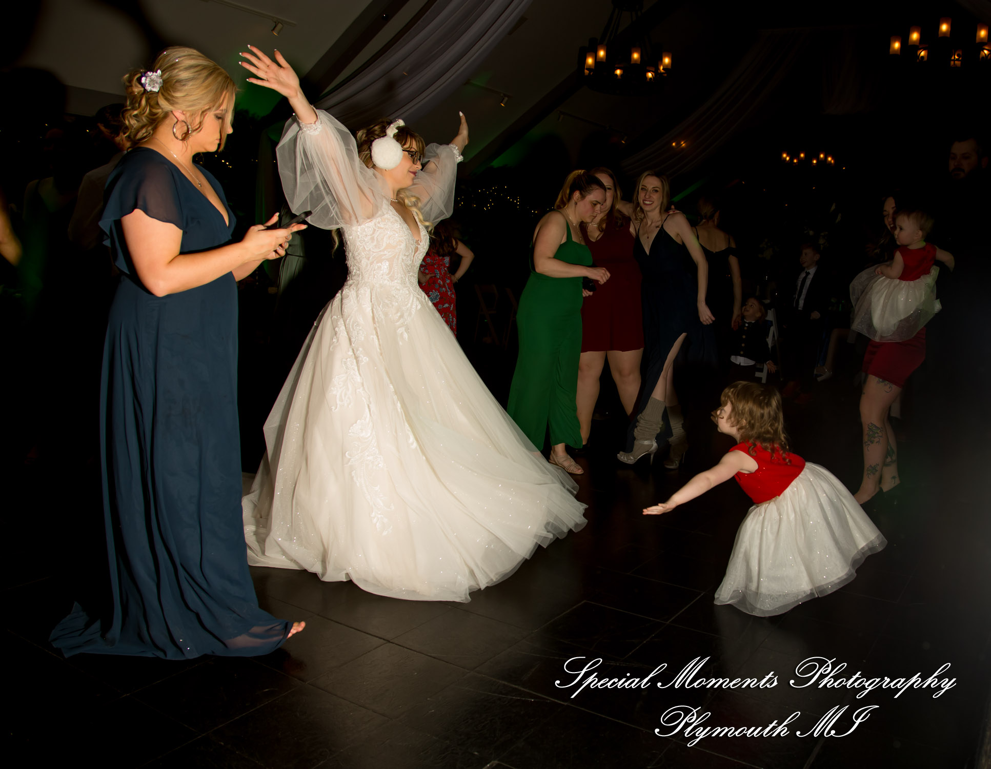 Ashley & Charles at Castle Farms Charlevoix MI wedding photograph