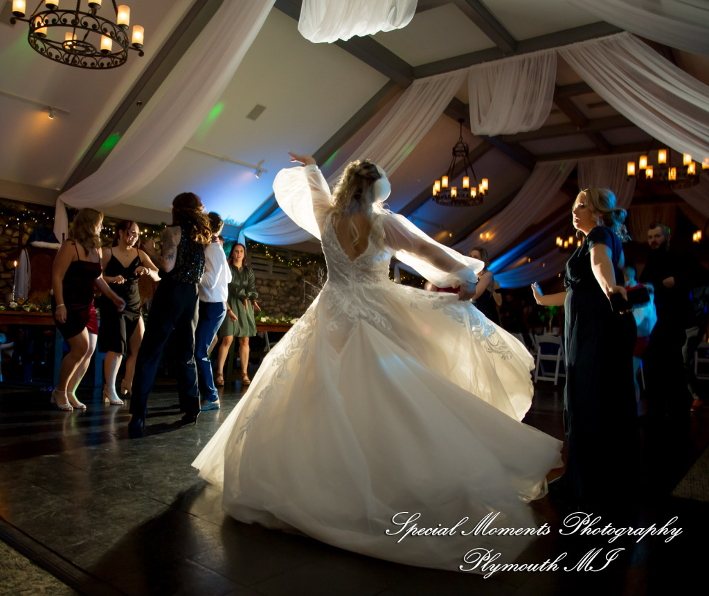 Ashley & Charles at Castle Farms Charlevoix MI wedding photograph