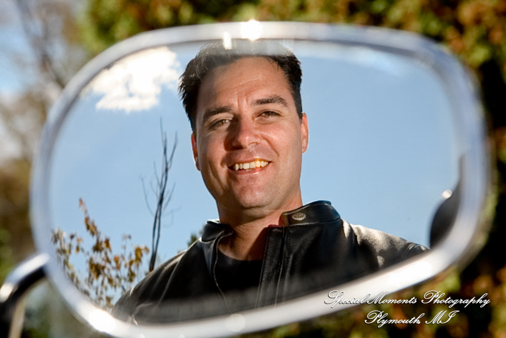 Kam & Jim at Robert H Long Park Commerce Twp MI engagement photograph