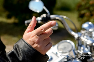 Kam & Jim at Robert H Long Park Commerce Twp MI engagement photograph