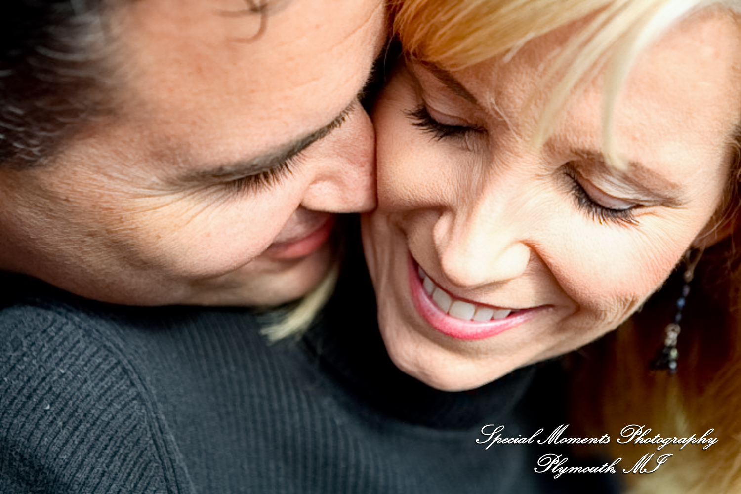 Kam & Jim at Robert H Long Park Commerce Twp MI engagement photograph