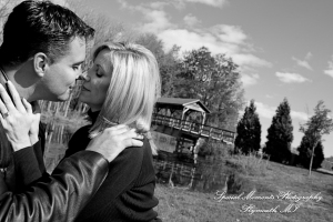 Kam & Jim at Robert H Long Park Commerce Twp MI engagement photograph