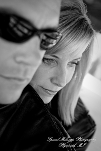 Kam & Jim at Robert H Long Park Commerce Twp MI engagement photograph