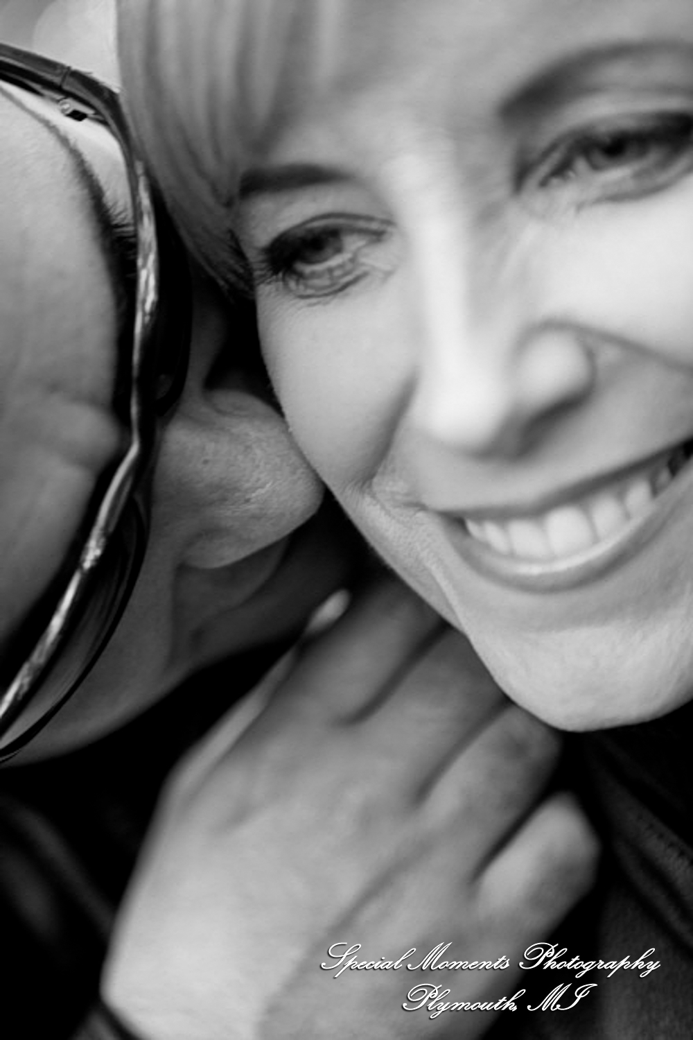 Kam & Jim at Robert H Long Park Commerce Twp MI engagement photograph