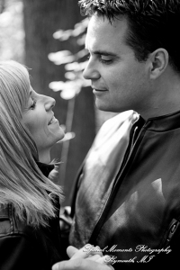 Kam & Jim at Robert H Long Park Commerce Twp MI engagement photograph