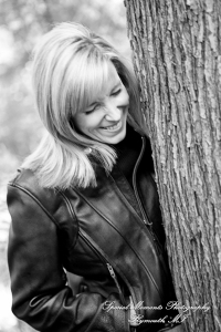 Kam & Jim at Robert H Long Park Commerce Twp MI engagement photograph