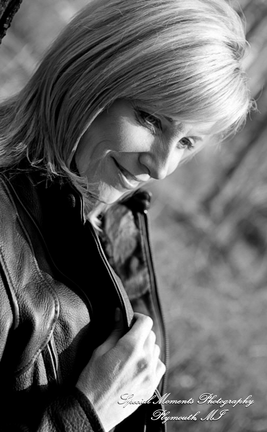 Kam & Jim at Robert H Long Park Commerce Twp MI engagement photograph