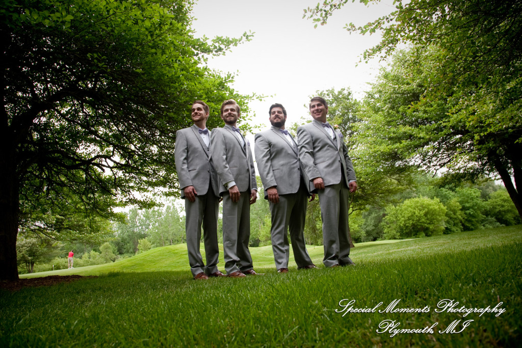 Kristen & Kyle at Stonebridge Golf Club Ann Arbor MI wedding photograph