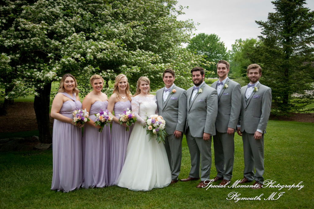 Kristen & Kyle at Stonebridge Golf Club Ann Arbor MI wedding photograph