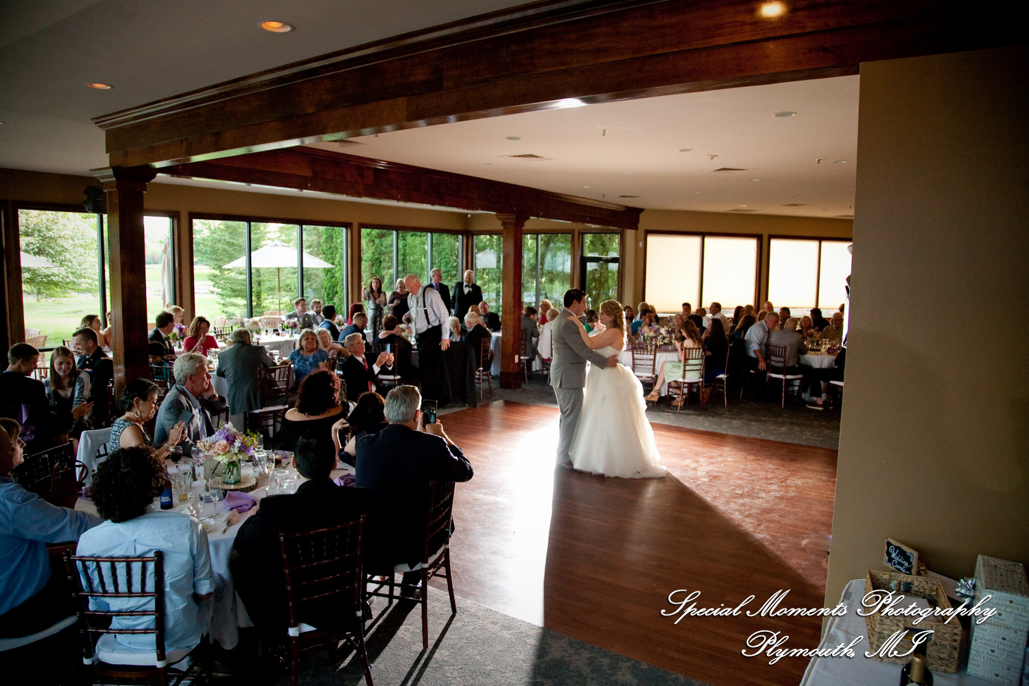 Kristen & Kyle at Stonebridge Golf Club Ann Arbor MI wedding photograph