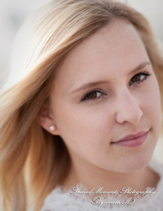 Emily & Sean at Belle Isle Fountain Detroit MI engagement photograph