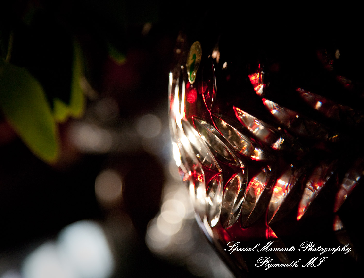 The couple at home getting ready wedding photograph