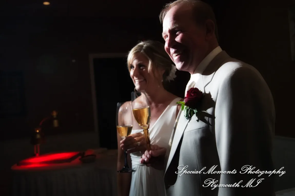 Paula & Peter Fiamma Grill Plymouth MI wedding photograph