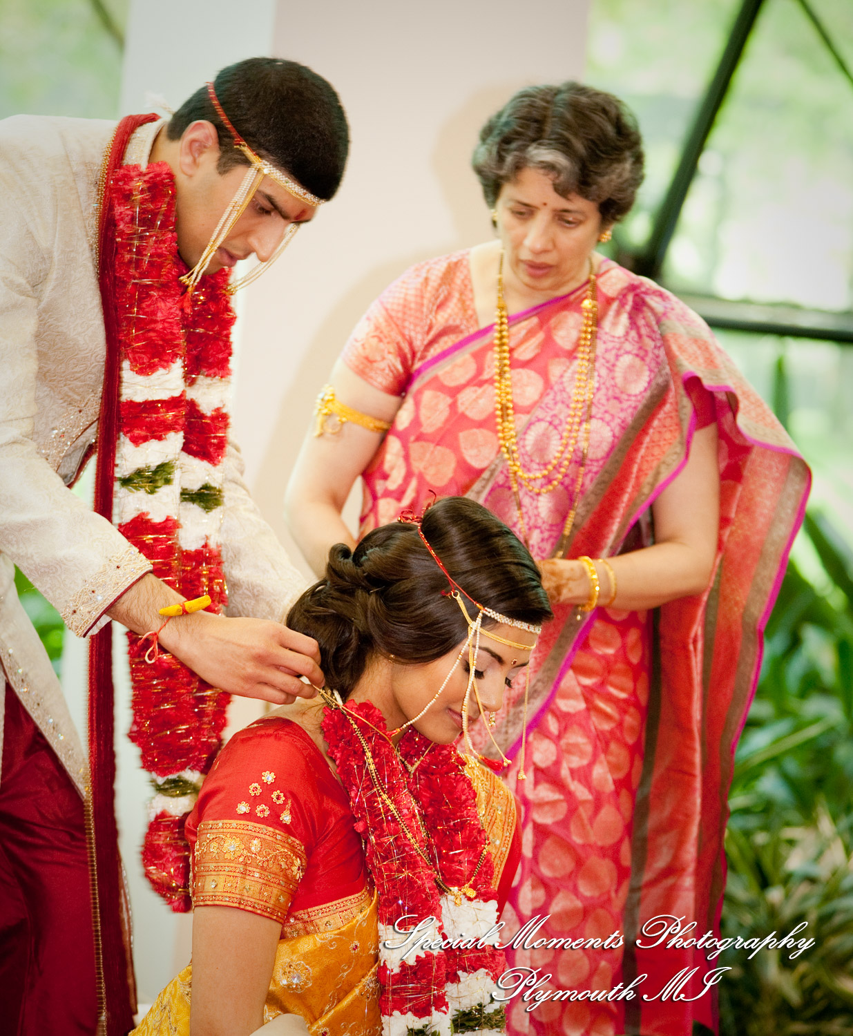 Sharmila & Sameer at The Westin Southfield Detroit MI wedding photograph