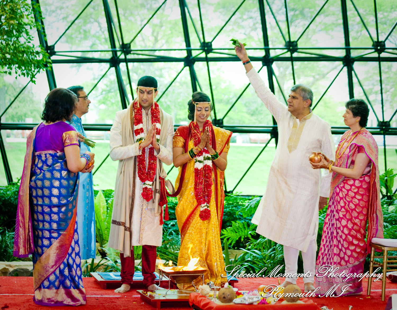 Sharmila & Sameer at The Westin Southfield Detroit MI wedding photograph