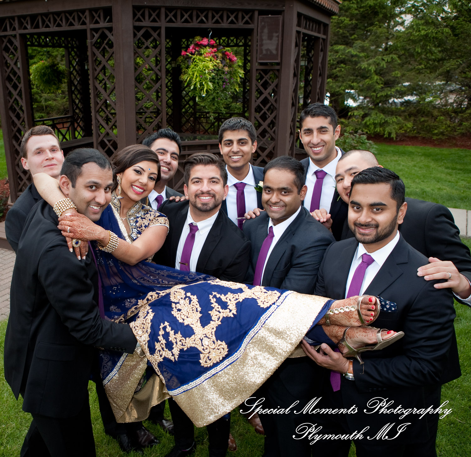 Sharmila & Sameer at Dearborn Inn Dearborn MI wedding photograph