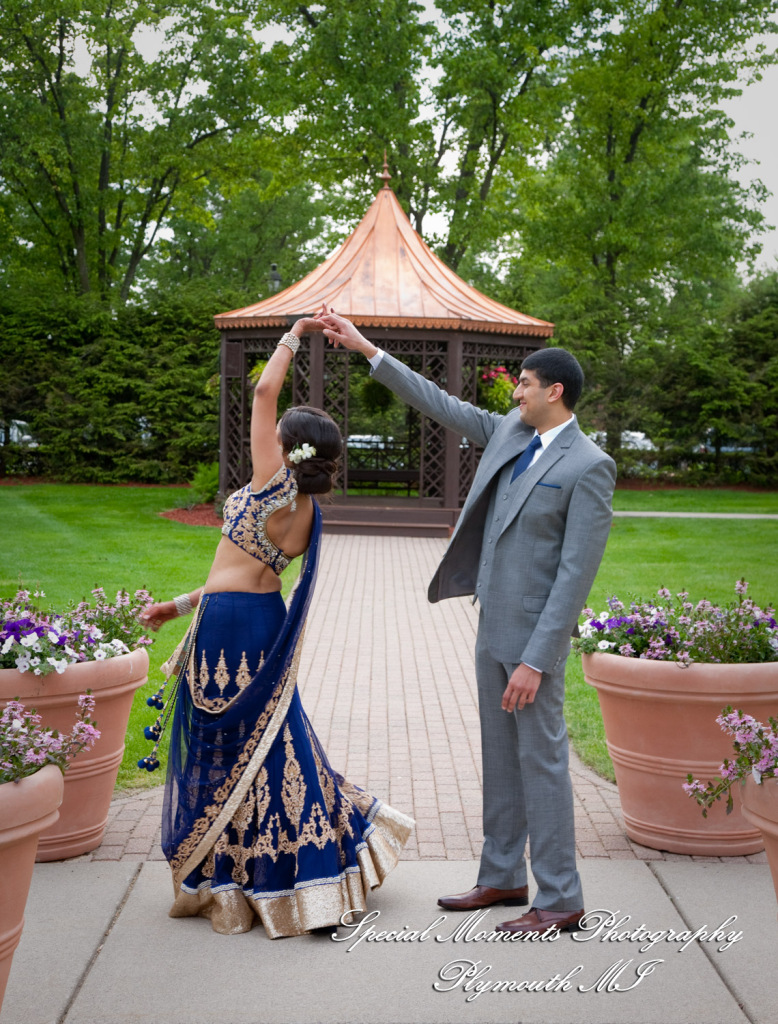 Sharmila & Sameer at Dearborn Inn Dearborn MI wedding photograph
