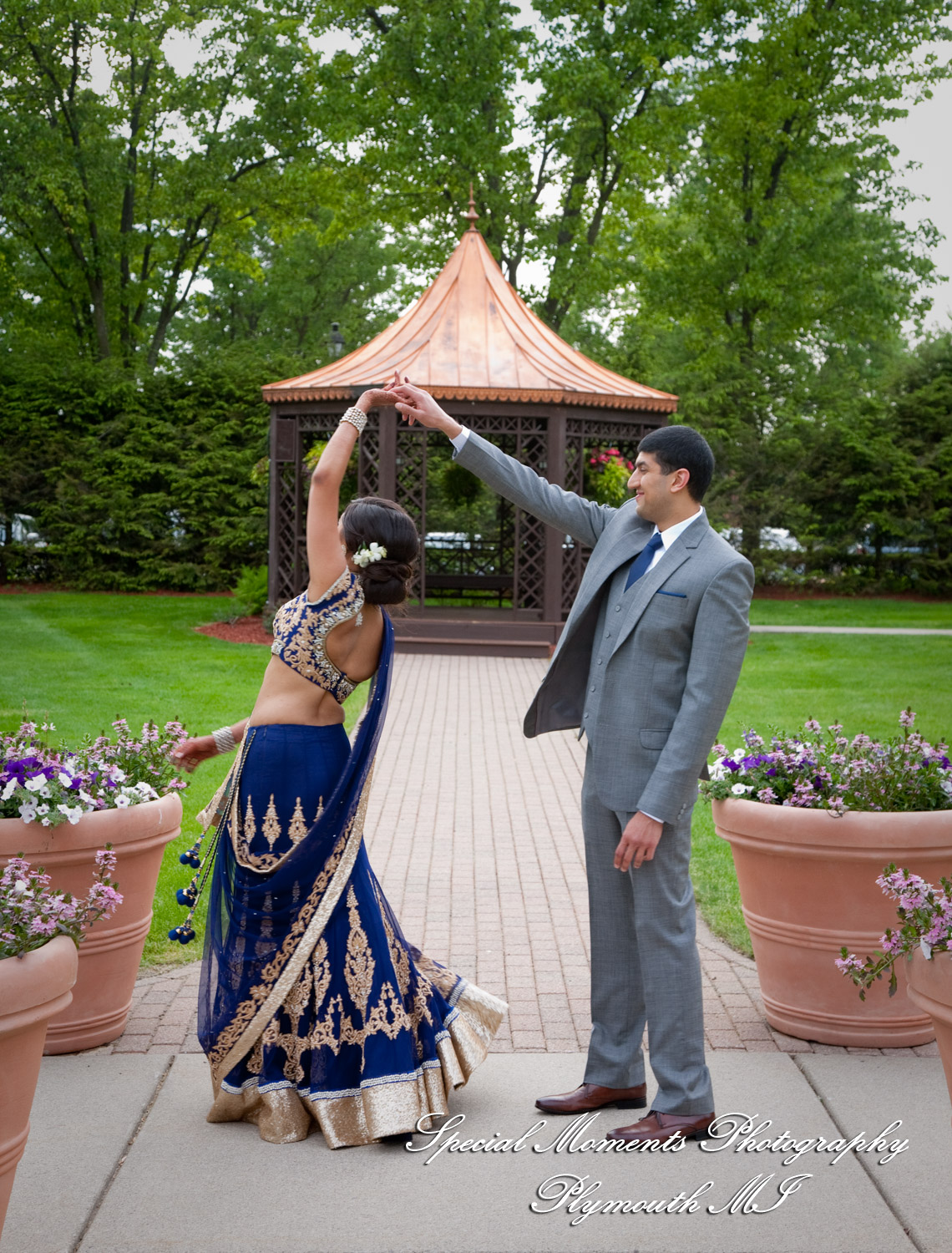 Sharmila & Sameer at Dearborn Inn Dearborn MI wedding photograph
